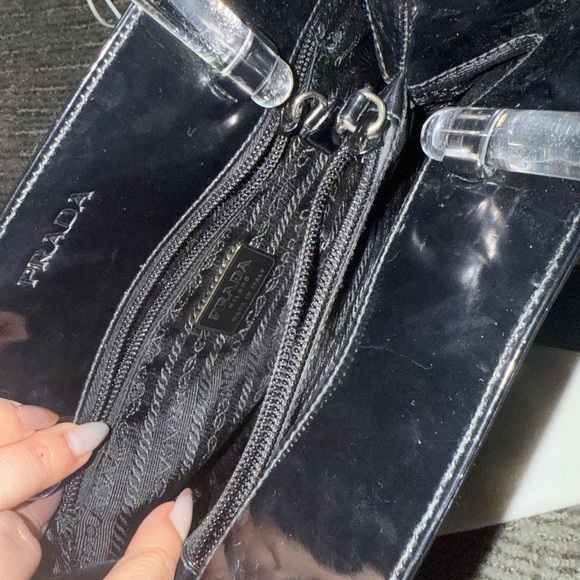 Authentic Prada Limited Edition Patent Leather Runway Bag GUC - Picture 11 of 13